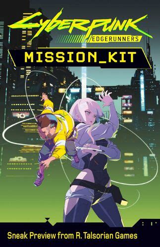 Cyberpunk Edgerunners Mission Kit Sneak Peek is Up!.